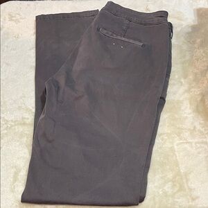 Anthropologie Charcoal Tall Chinos Pants